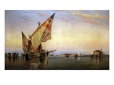 Santa Elena, Venice Giclee Print by Edward William Cooke