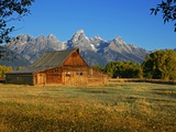 Barn and field Photographic Print by George Mccarthy