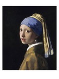 Girl With A Pearl Earring Gicléedruk van Jan Vermeer Girl With A Pearl Earring Gicléedruk van Jan Vermeer