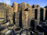 Columnar basalt at Giant's Causeway Photographic Print by Layne Kennedy