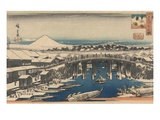 Nihonbashi, Clearing after Snow Photographie par Ando Hiroshige