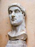 Late Antique Roman Colossal Head of Constantine Photographic Print
