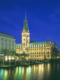 Rathaus, Hamburg Photographic Print by Murat Taner