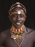 Samburu Tribesman Photographic Print by Keren Su