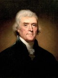 Thomas Jefferson Giclée-Druck von Rembrandt Peale