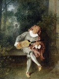 Mezzetin Photographie par Jean-Antoine Watteau