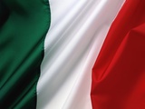 Italian flag Photographie par Jim Barber