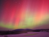 Aurora Borealis or Northern Lights, Yukon. Photographic Print by Robert Postma