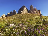South side of Tre Cime di Lavaredo in Italy Photographic Print by Frank Krahmer
