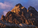 South side of Tre Cime di Lavaredo in Italy Photographic Print by Frank Krahmer