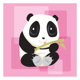 Anime Panda Giclee-trykk av Harry Briggs