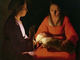 The New Born Child Photographic Print by Georges de La Tour