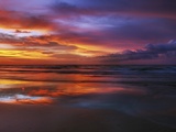 Magnificent sunset with monsoon clouds Photographic Print by Frank Krahmer