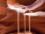 USA Arizona Page Upper Antelope Canyon Sunbeams Fotografie-Druck von Fotofeeling 