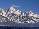 Banner Cloud on Summit of Grand Teton Photographic Print by Scott Smith
