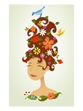 Mother nature Giclee-trykk av Harry Briggs
