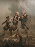Yankee Doodle 1776 Fotografisk tryk af A. M. Willard Yankee Doodle 1776 Fotografisk tryk af A. M. Willard