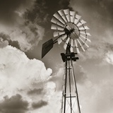 Windmill and Clouds by Tom Marks Photographic Print by Tom Marks