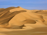 Sand dunes in Erg Admer in Algeria Photographic Print by Frank Krahmer