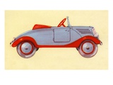 Illustration of toy car Giclee Print Illustration of toy car Giclee Print