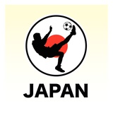 Japan Soccer Giclee Print