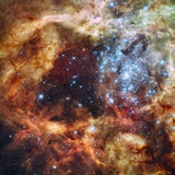 30 Doradus Nebula in the Large Magellanic Cloud Photographic Print
