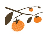 Orange tree Giclee-trykk av Anne Bryant Orange tree Giclee-trykk av Anne Bryant