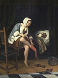 Woman at Her Toilet Photographic Print by Jan Steen