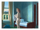 Morning in a City Giclée-tryk af Edward Hopper Morning in a City Giclée-tryk af Edward Hopper