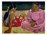 Tahitian Women Giclee Print by Paul Gauguin
