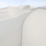 Sand dunes in the desert Photographic Print