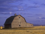 Old Barn in the Peace River Country, Near Dawson Creek, British Columbia, Canada. Photographic Print by David Nunuk