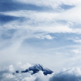 Mount Fuji with Clouds Photographic Print by Micha Pawlitzki