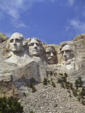 USA, South Dakota , Mount Rushmore Stone Carvings of US Presidents, George Washington, Thomas Jeffe Photographic Print by Chris Cheadle