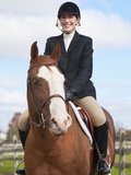 Equestrian rider Photographic Print
