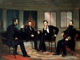 The Peacemakers Giclée-Druck von George P.A. Healy