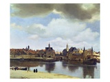 Jan Vermeer - View of Delft - Giclee Baskı Jan Vermeer - View of Delft - Giclee Baskı