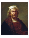 Self-Portrait Giclee Print by Rembrandt van Rijn 