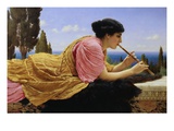 The Melody reproduction procédé giclée par John William Godward