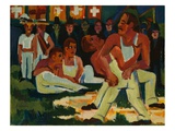 Wrestler reproduction procédé giclée par Ernst Ludwig Kirchner