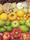 Variety of fruits and vegetables Photographic Print