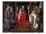 Madonna and Child with Canon Joris van der Paele reproduction procédé giclée par Jan Van Eyck
