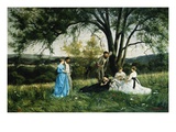 In the Meadow Giclee Print by Henri Pierre Hippolyte Dubois