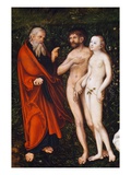 Detail of Garden of Eden reproduction procédé giclée par Lucas Cranach the Elder