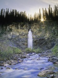 Laughing Falls, Yoho National Park, British Columbia, Canada. Photographic Print by John E Marriott