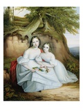Two Sisters Giclee Print by William Taylor