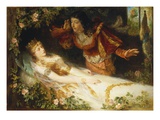 The Sleeping Beauty Giclee Print by Richard Eisermann