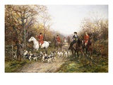 Going Through the Copse Giclee Print by Heywood Hardy