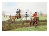 The Hunt Giclee Print by George Derville Rowlandson