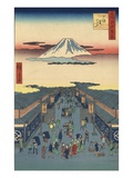Suruga-cho Photographic Print by Ando Hiroshige